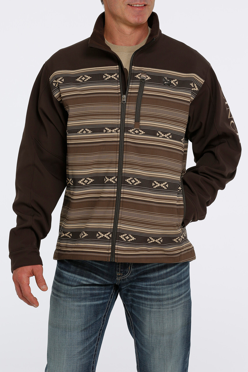 Cinch Men's Bonded Brown Jacket - MWJ1583002 | Las Palmas Western Wear LLC